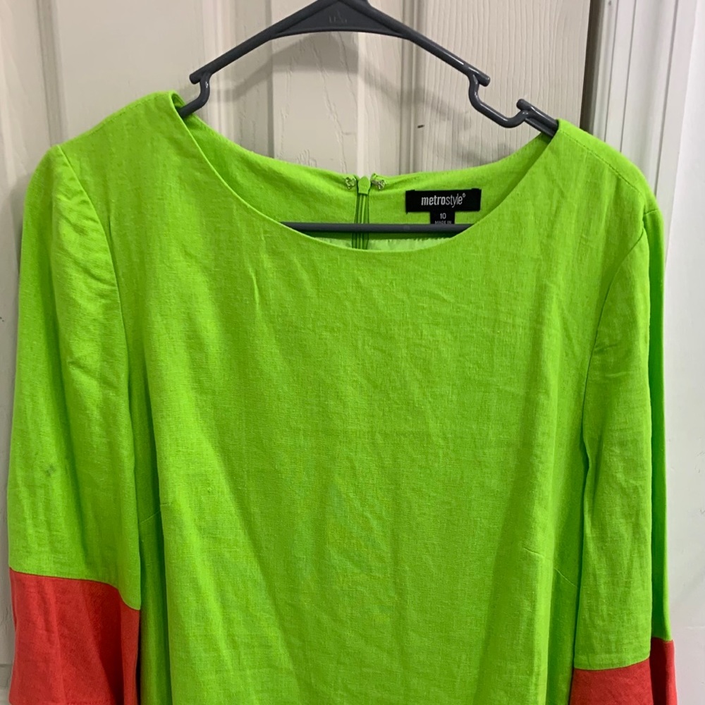 Linen dress Metrostyle *Great for Spring*